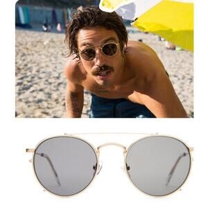 Crap Eyewear Tuff Safari Gold Wire Sunglasses Summer Beach Resort Vacation